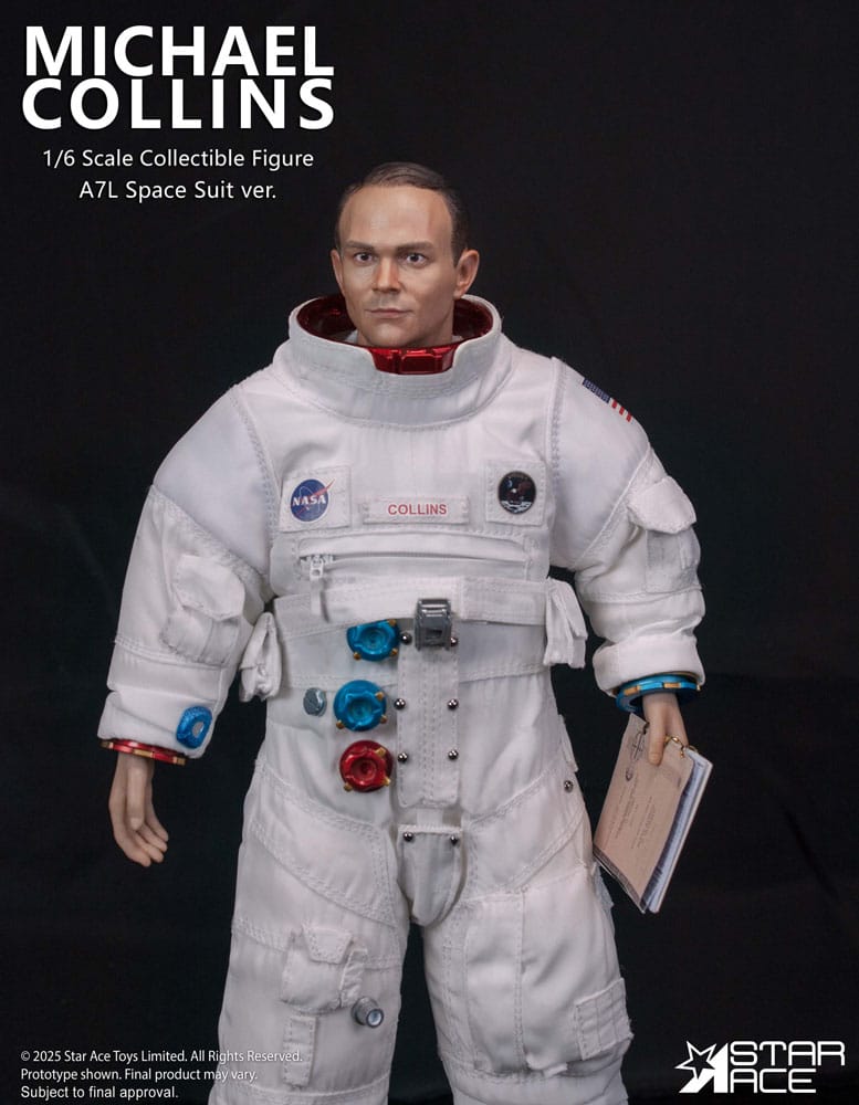 NASA Apollo 11 Actionfigur 1/6 Michael Collins 30 cm Image 13