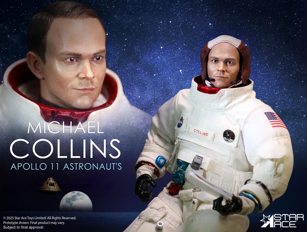 NASA Apollo 11 Actionfigur 1/6 Michael Collins 30 cm Image 16