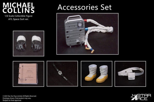 Apollo 11 Zubehör für 1/6 Actionfigur Michael Collins Image