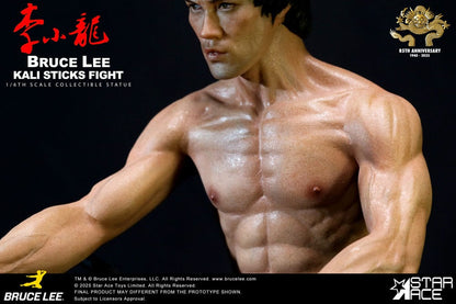 Der Mann mit der Todeskralle My Favourite Movie Statue 1/6 Bruce Lee Kali Sticks Fight Normal Basement  Version 30 cm Image 5