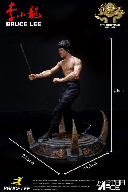 Der Mann mit der Todeskralle My Favourite Movie Statue 1/6 Bruce Lee Kali Sticks Fight Normal Basement  Version 30 cm Image 8