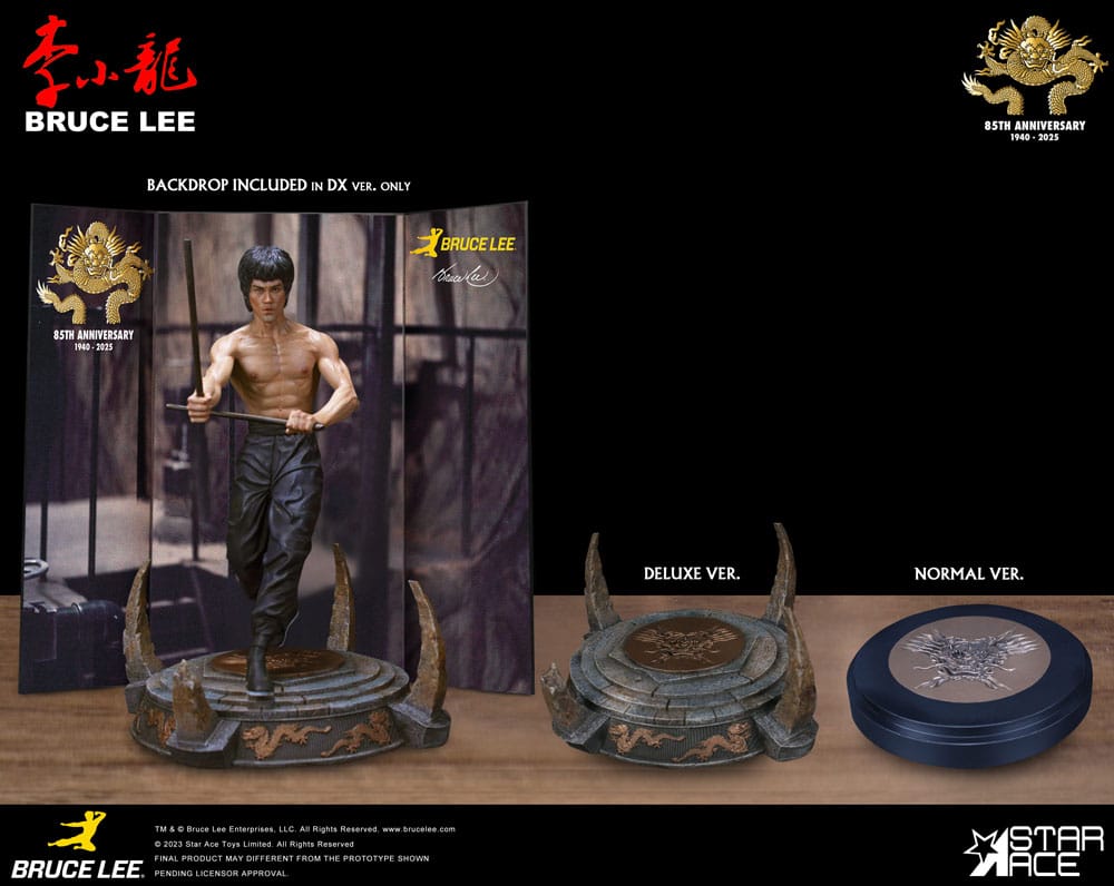Der Mann mit der Todeskralle My Favourite Movie Statue 1/6 Bruce Lee Kali Sticks Fight Normal Basement  Version 30 cm Image 9