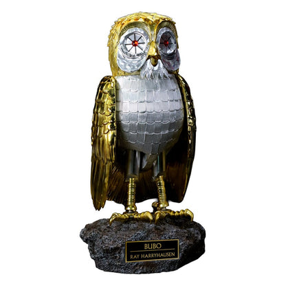 Kampf der Titanen Statue Ray Harryhausens Bubo Gold Patina Edition Deluxe Ver. 34 cm Image 1