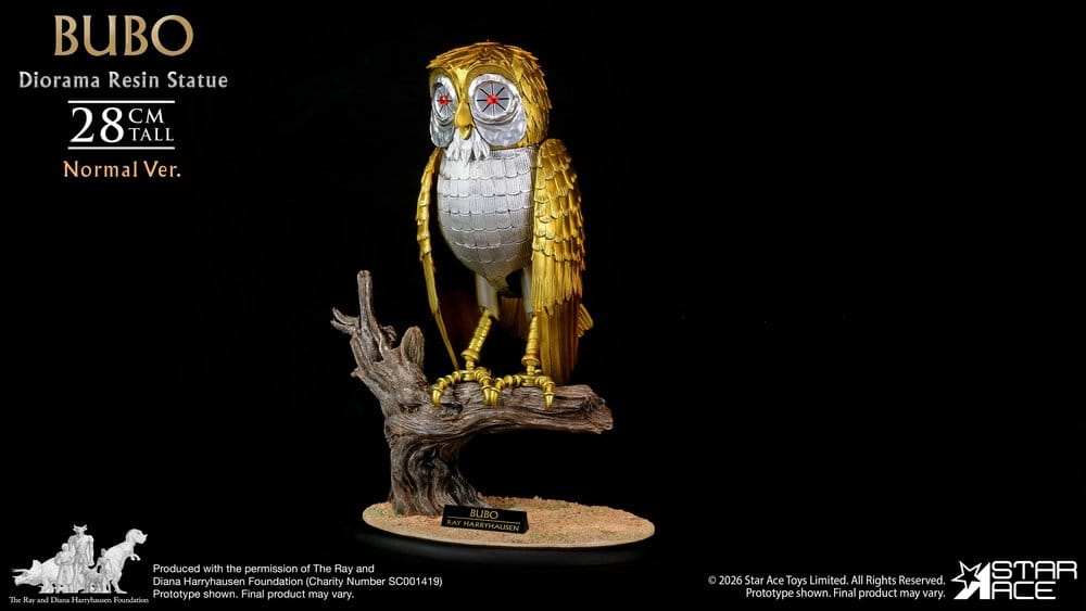 Ray Harryhausens Diorama Resin Statue Bubo Normal Ver. 28 cm Image 2