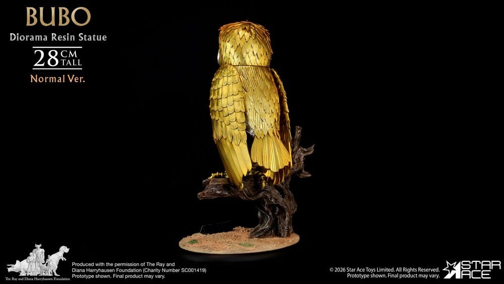 Ray Harryhausens Diorama Resin Statue Bubo Normal Ver. 28 cm Image 3