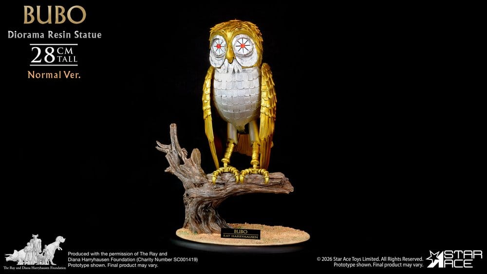 Ray Harryhausens Diorama Resin Statue Bubo Normal Ver. 28 cm Image 4