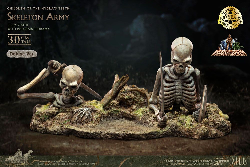 Jason und die Argonauten Gigantic Soft Vinyl Statue Ray Harryhausens Skeleton Army (Children of the Hydra's Teeth) Deluxe Ver. 32 cm Image 6