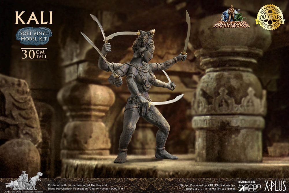 Ray Harryhausen Soft Vinyl Model Kit Kali 30 cm Image 5