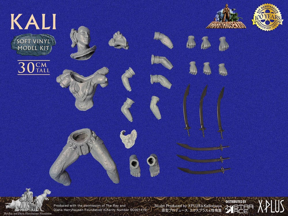 Ray Harryhausen Soft Vinyl Model Kit Kali 30 cm Image 8