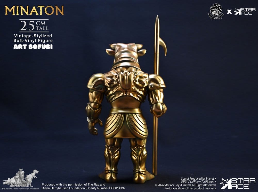 Ray Harryhausen Soft Vinyl Statue Minaton Vintage-Style 25 cm Image 5
