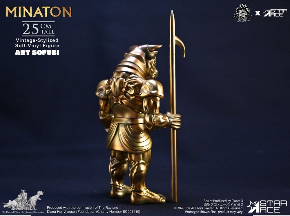 Ray Harryhausen Soft Vinyl Statue Minaton Vintage-Style 25 cm Image 6