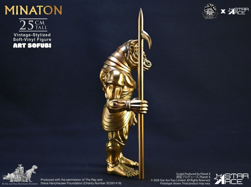 Ray Harryhausen Soft Vinyl Statue Minaton Vintage-Style 25 cm Image 7