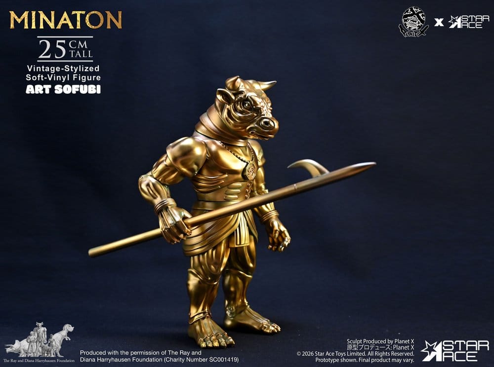 Ray Harryhausen Soft Vinyl Statue Minaton Vintage-Style 25 cm Image 10