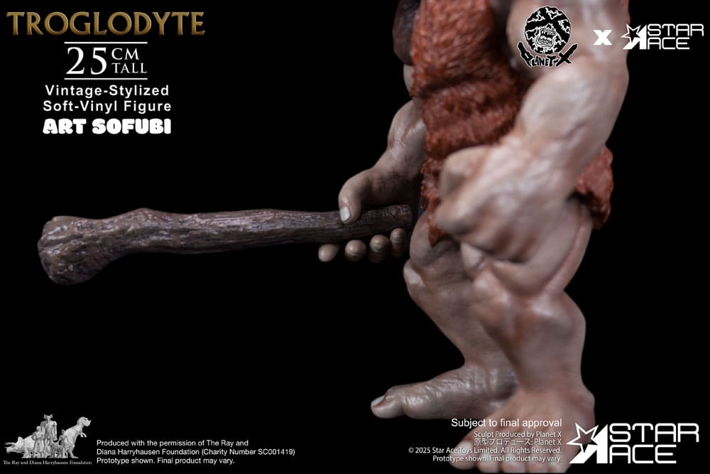 Ray Harryhausen Soft Vinyl Statue Troglodyte (Vintage-Style) 25 cm Image 5