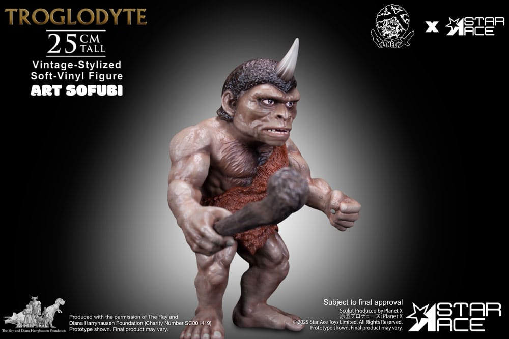 Ray Harryhausen Soft Vinyl Statue Troglodyte (Vintage-Style) 25 cm Image 9