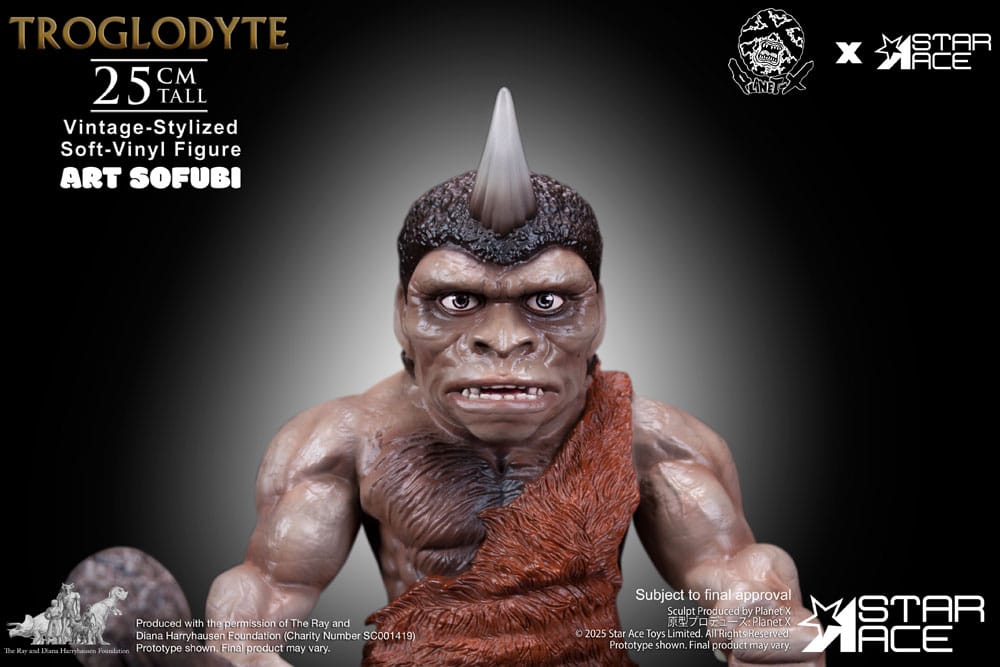 Ray Harryhausen Soft Vinyl Statue Troglodyte (Vintage-Style) 25 cm Image 10
