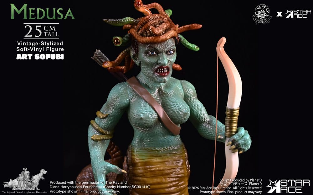 Ray Harryhausen Soft Vinyl Statue Medusa (Vintage-Style) 25 cm Image 2