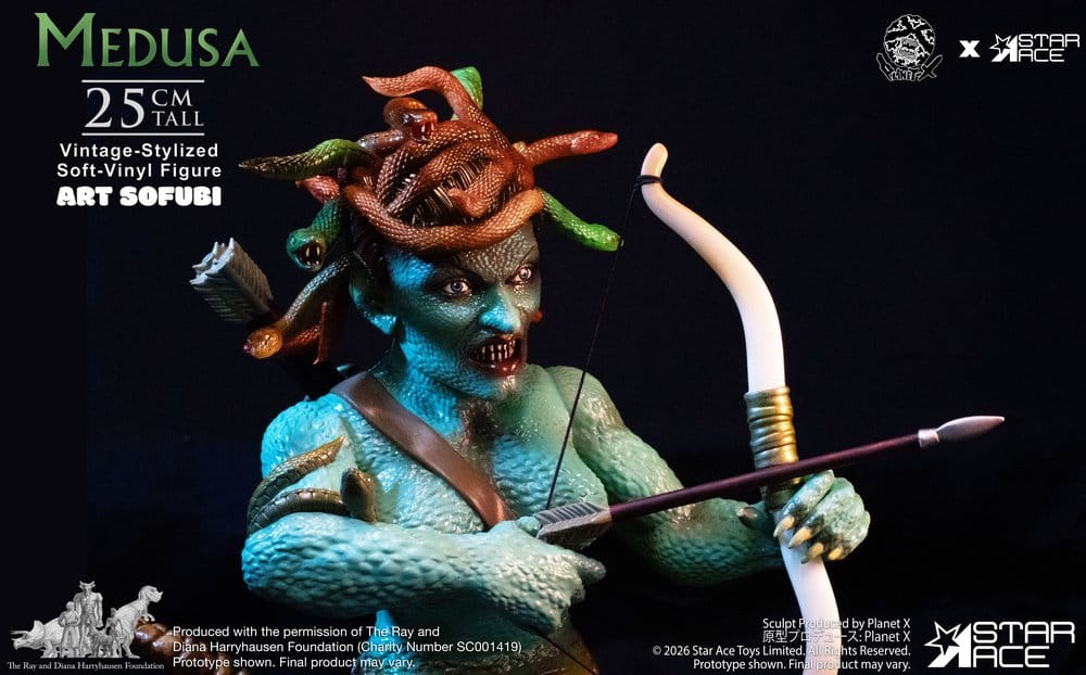 Ray Harryhausen Soft Vinyl Statue Medusa (Vintage-Style) 25 cm Image 4