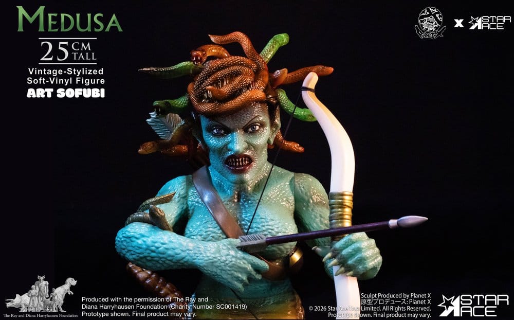 Ray Harryhausen Soft Vinyl Statue Medusa (Vintage-Style) 25 cm Image 5