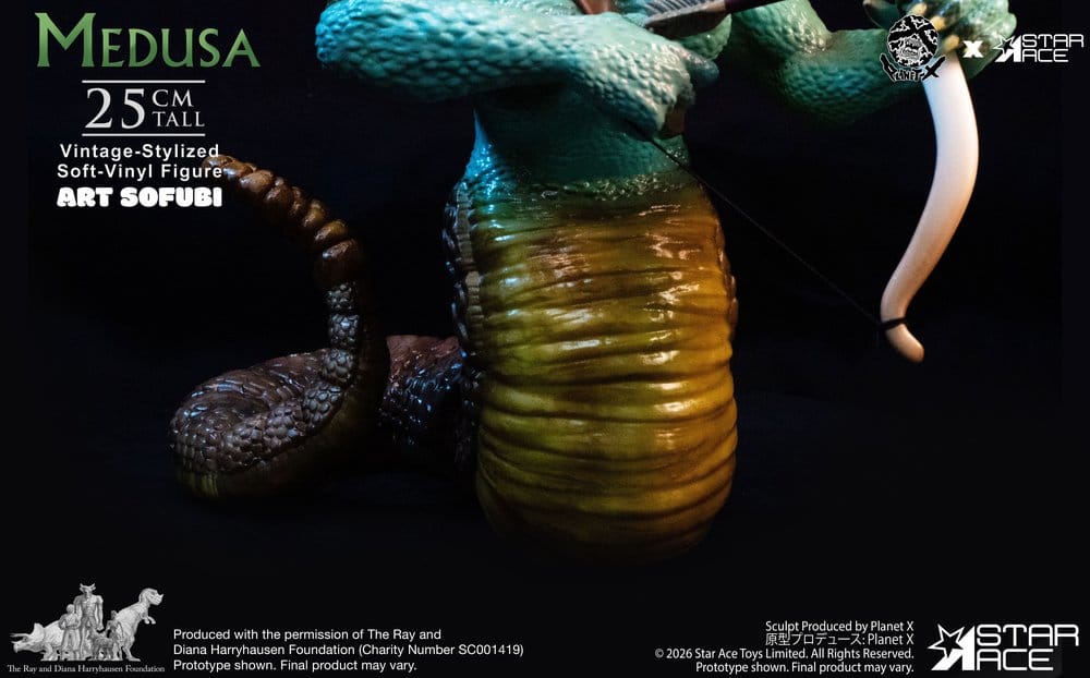 Ray Harryhausen Soft Vinyl Statue Medusa (Vintage-Style) 25 cm Image 8