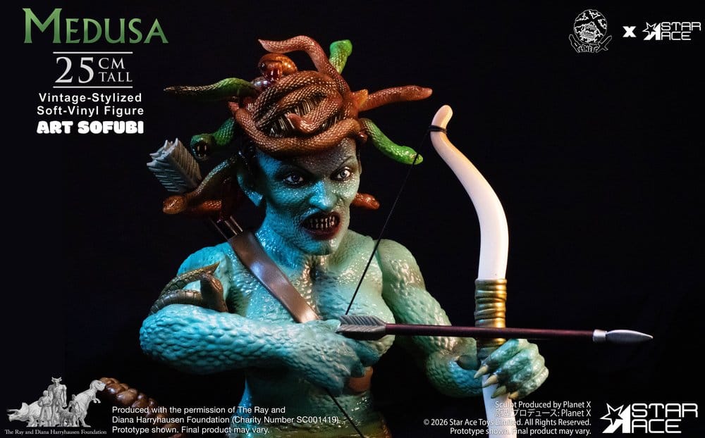 Ray Harryhausen Soft Vinyl Statue Medusa (Vintage-Style) 25 cm Image 11