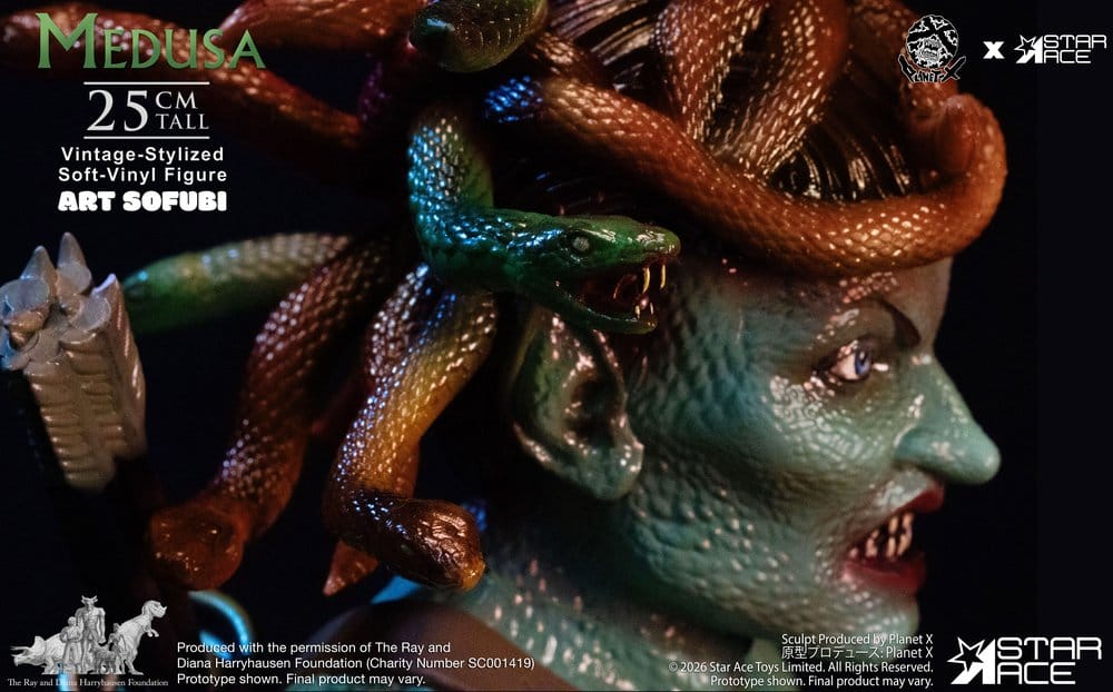 Ray Harryhausen Soft Vinyl Statue Medusa (Vintage-Style) 25 cm Image 12