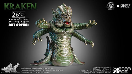 Ray Harryhausens Soft Vinyl Statue The Kraken Vintage Style 25 cm Image 1