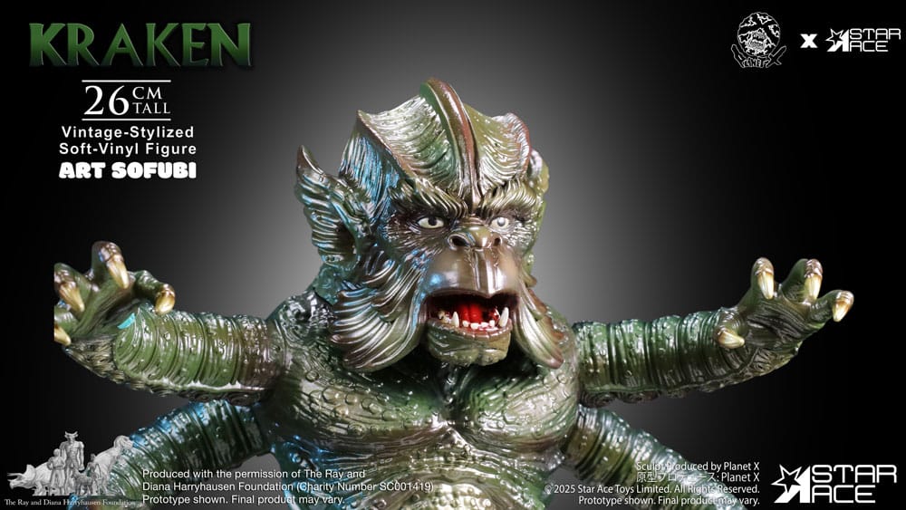 Ray Harryhausens Soft Vinyl Statue The Kraken Vintage Style 25 cm Image 3