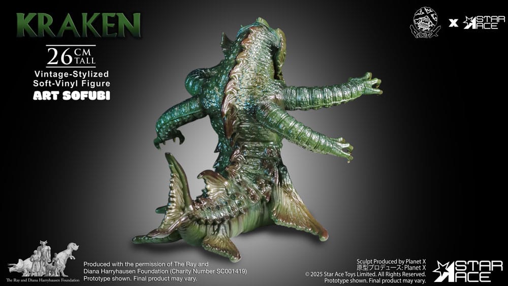 Ray Harryhausens Soft Vinyl Statue The Kraken Vintage Style 25 cm Image 5