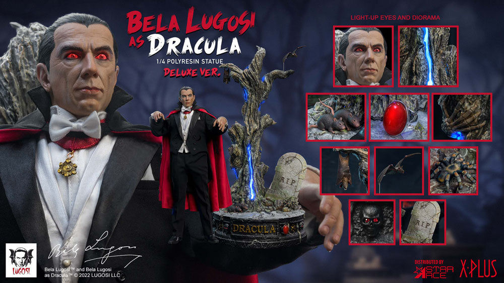 Dracula (1931) Superb Scale Statue 1/4 Bela Lugosi as Dracula Deluxe Version 60 cm Image 17