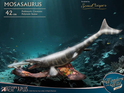 Wonders of the Wild Statue Mosasaurus (DX) 42 cm Image 4