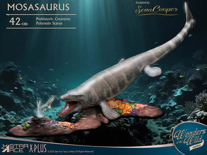 Wonders of the Wild Statue Mosasaurus (DX) 42 cm Image 1