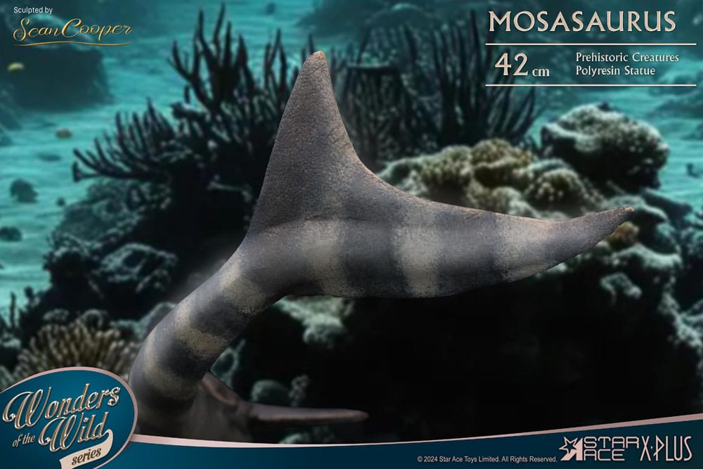 Wonders of the Wild Statue Mosasaurus (DX) 42 cm Image 7