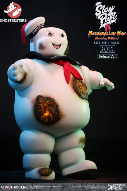 Ghostbusters Soft Vinyl Statue Stay Puft Marshmallow Man Burnign Edition Deluxe Version 30 cm Image 6