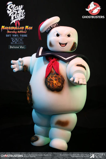 Ghostbusters Soft Vinyl Statue Stay Puft Marshmallow Man Burnign Edition Deluxe Version 30 cm Image 7