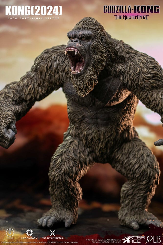 Godzilla vs. Kong: The New Empire Soft Vinyl Statue Kong 30 cm Image 2