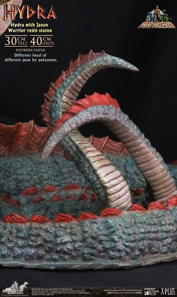 Ray Harryhausen Painted Statue Hydra with Jason Warrior Resin Statue 30 cm Image 2