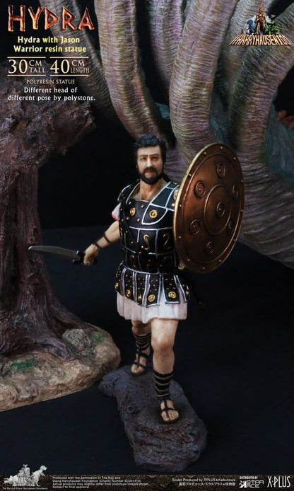 Ray Harryhausen Painted Statue Hydra with Jason Warrior Resin Statue 30 cm Image 3