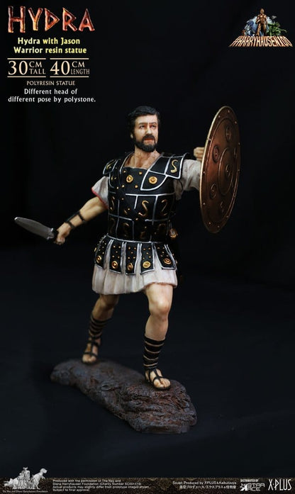 Ray Harryhausen Painted Statue Hydra with Jason Warrior Resin Statue 30 cm Image 4