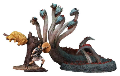 Ray Harryhausen Painted Statue Hydra with Jason Warrior & Golden Fleece Resin Statue Set 30 cm Image 1