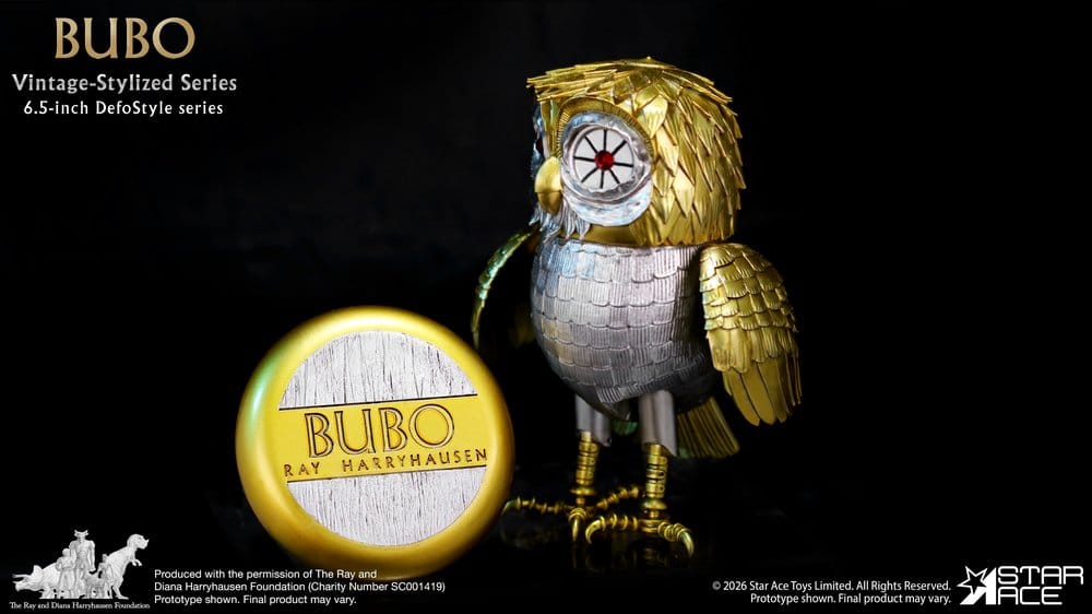 Ray Harryhausen Collection DefoStyle Soft-vinyl Statue Bubo 17 cm Image 4