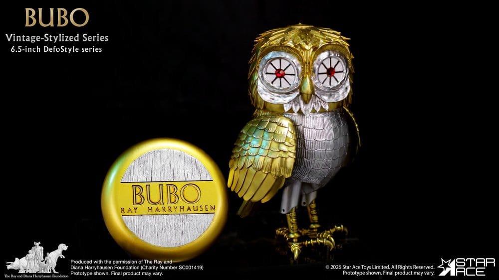 Ray Harryhausen Collection DefoStyle Soft-vinyl Statue Bubo 17 cm Image 5