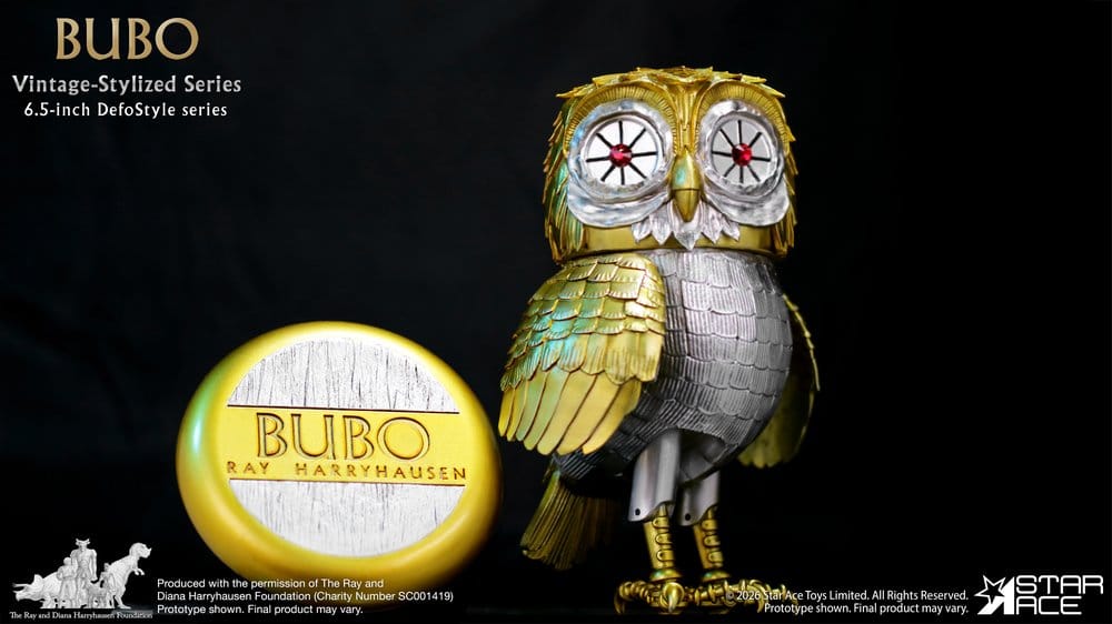 Ray Harryhausen Collection DefoStyle Soft-vinyl Statue Bubo 17 cm Image 6