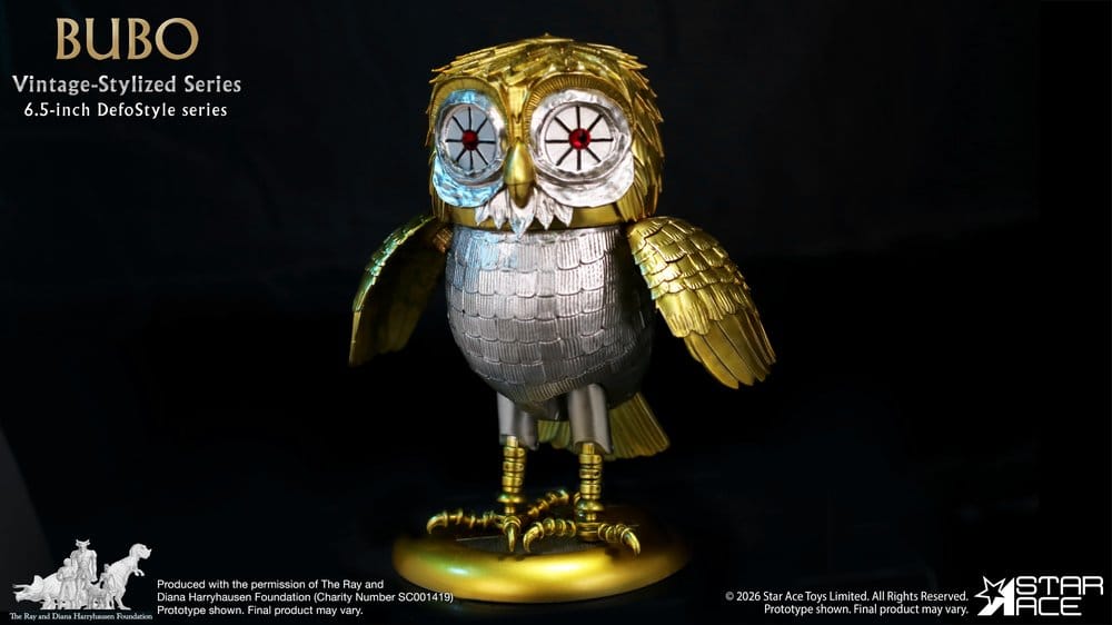 Ray Harryhausen Collection DefoStyle Soft-vinyl Statue Bubo 17 cm Image 7