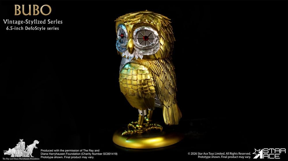 Ray Harryhausen Collection DefoStyle Soft-vinyl Statue Bubo 17 cm Image 9