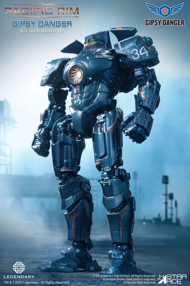 Pacific Rim DefoStyle Figur Gipsy Danger NX 17 cm Image 5