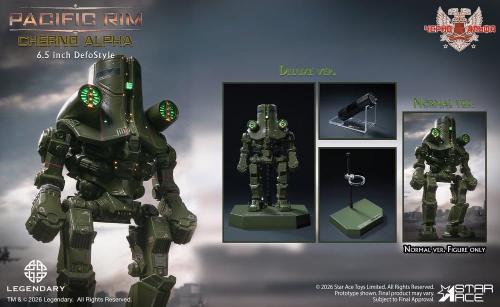 Pacific Rim DefoStyle Figur Cherno Alpha DX 17 cm Image 5