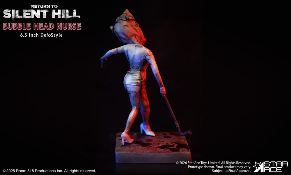 Return to Silent Hill (2026) DefoStyle Figure Bubble Head Nurse 16.5 cm Image 2