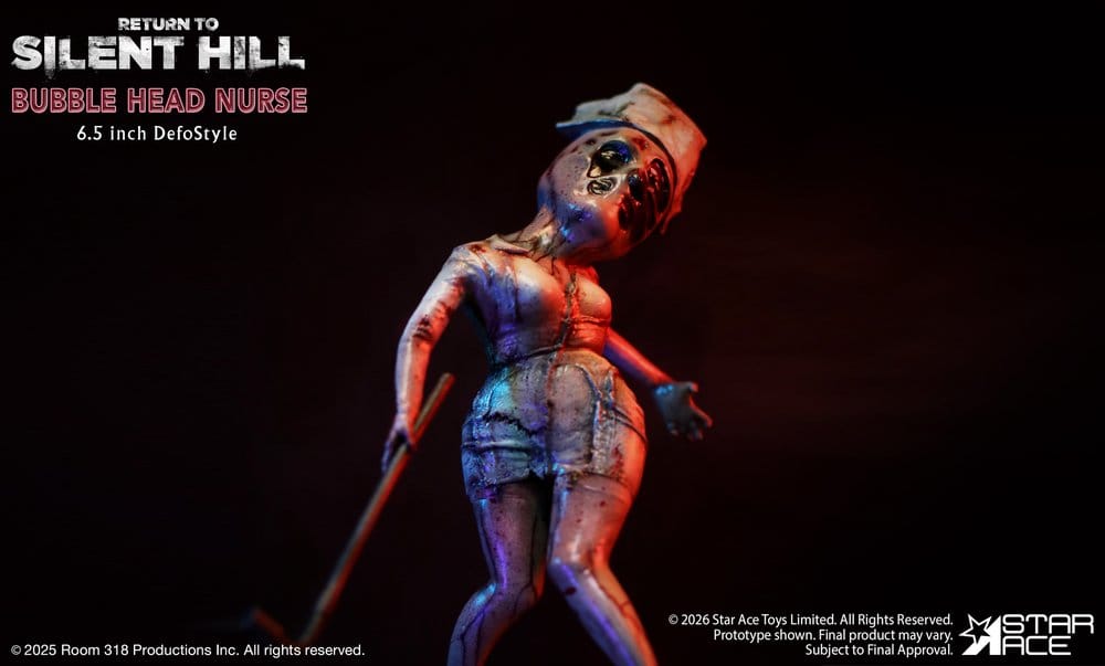 Return to Silent Hill (2026) DefoStyle Figure Bubble Head Nurse 16.5 cm Image 3