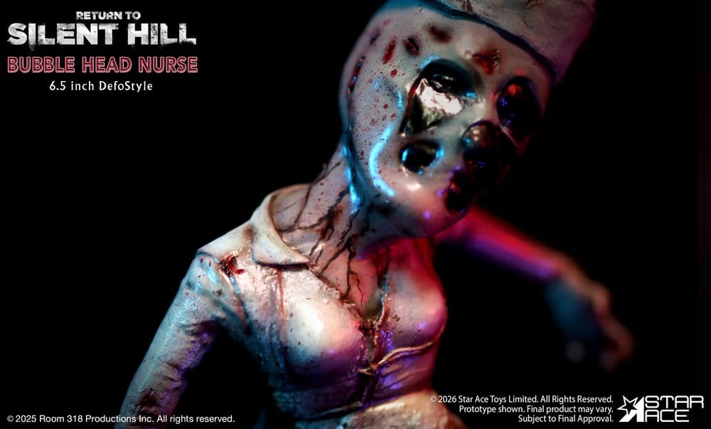 Return to Silent Hill (2026) DefoStyle Figure Bubble Head Nurse 16.5 cm Image 5
